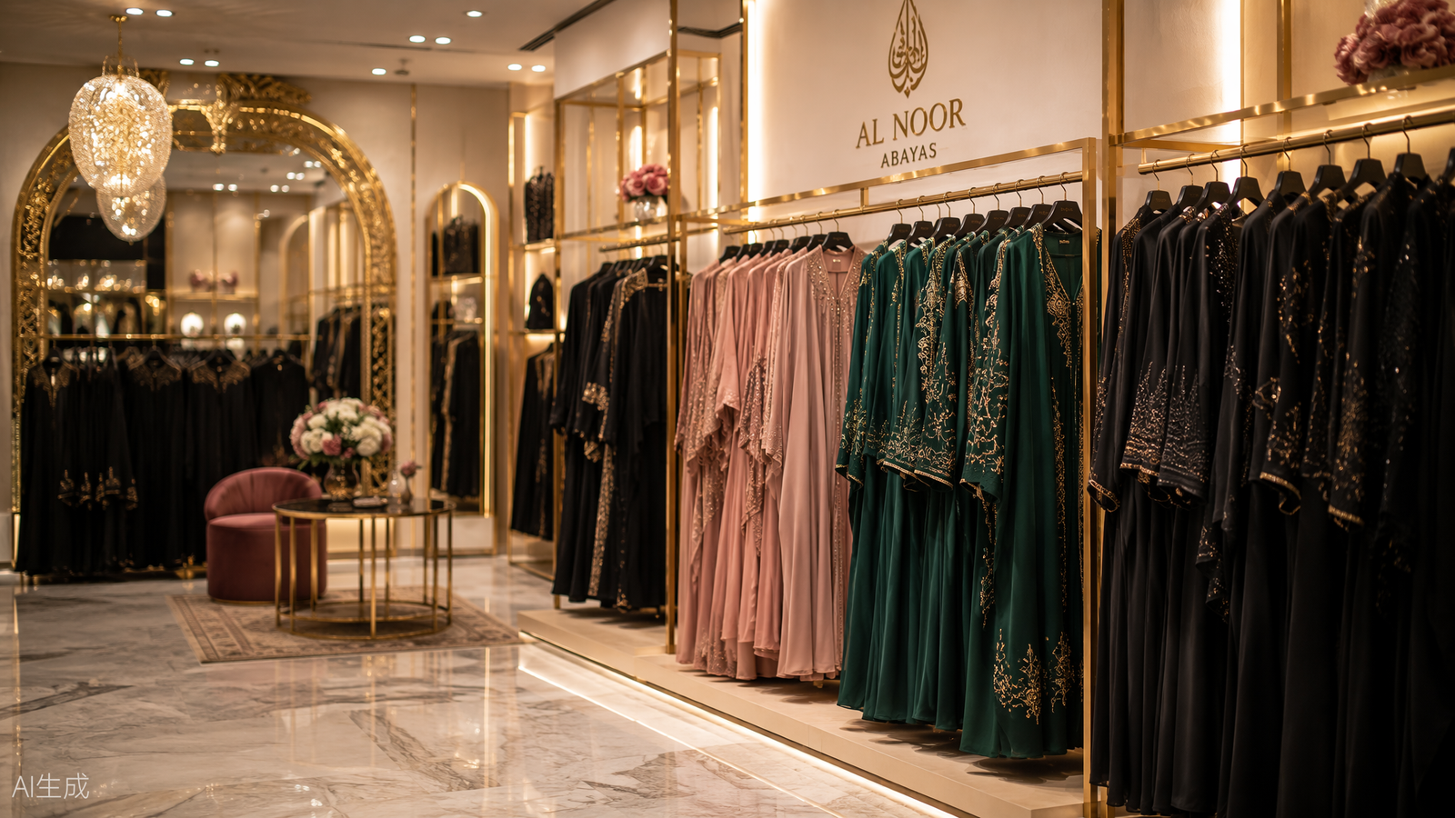 Inside Amezia Boutique