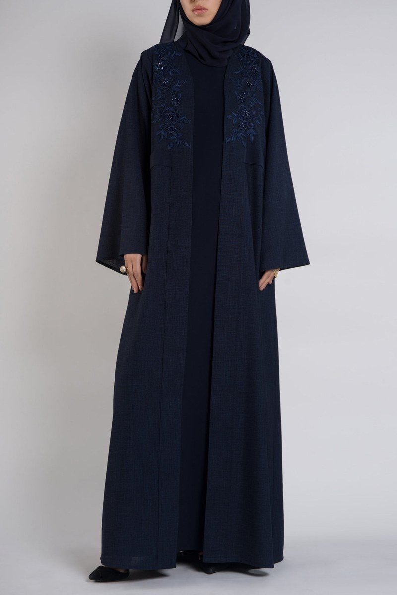 Navy abaya